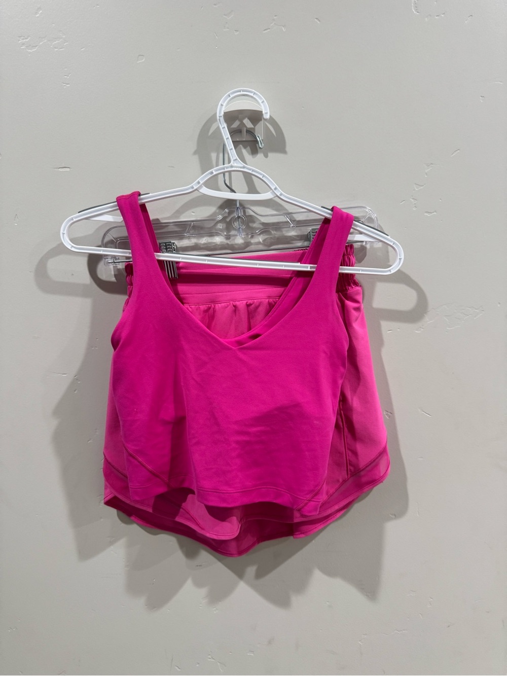 lululemon athletica Bright Fuchsia Tank Top and skirt set size 2